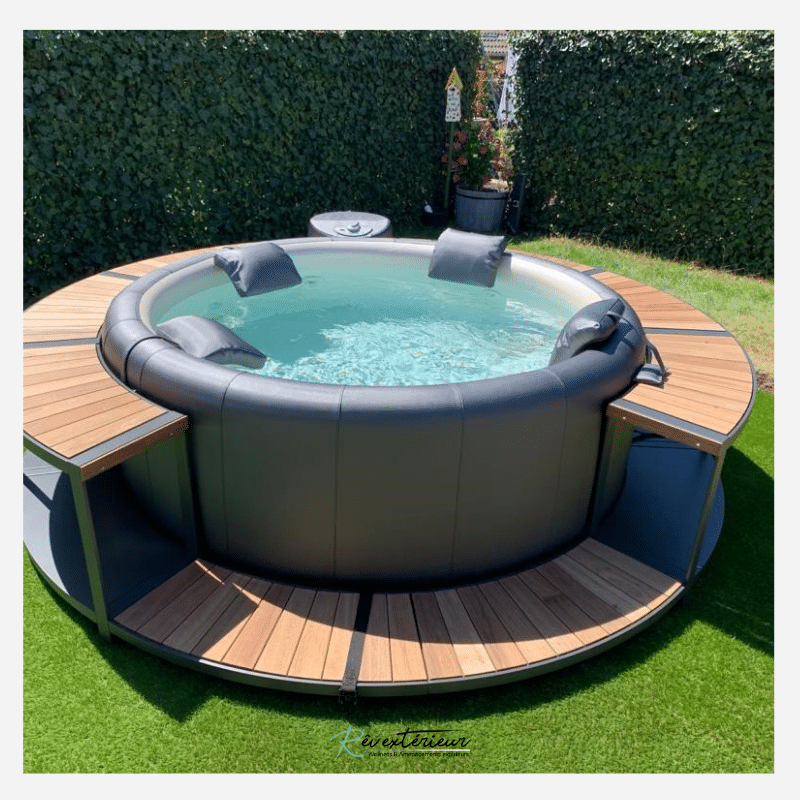 Lire la suite à propos de l’article Un jacuzzi extérieur 6 places à Rollingen, Luxembourg