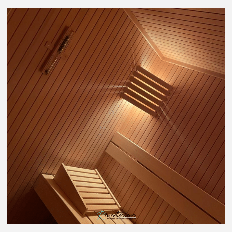 sauna cèdre