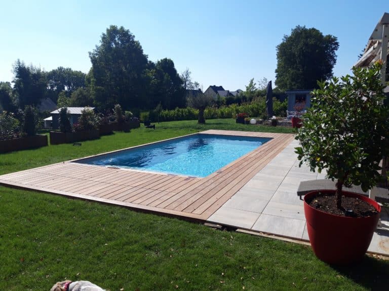 Installation piscine Le Bassin Français