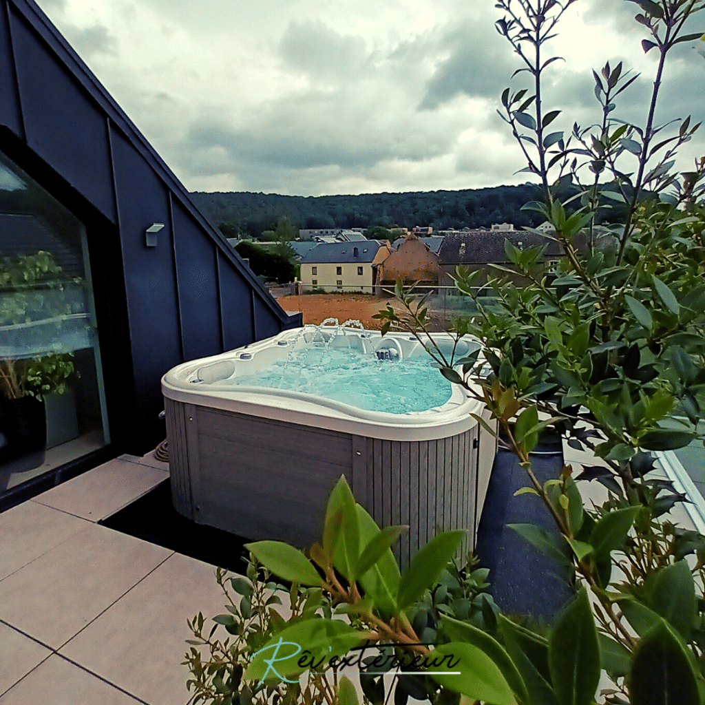 spa sur un rooftop Luxembourg