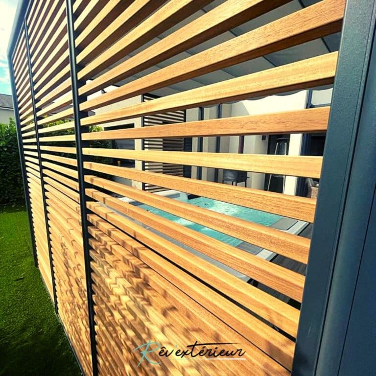pergola avec toile rétractable imperméable