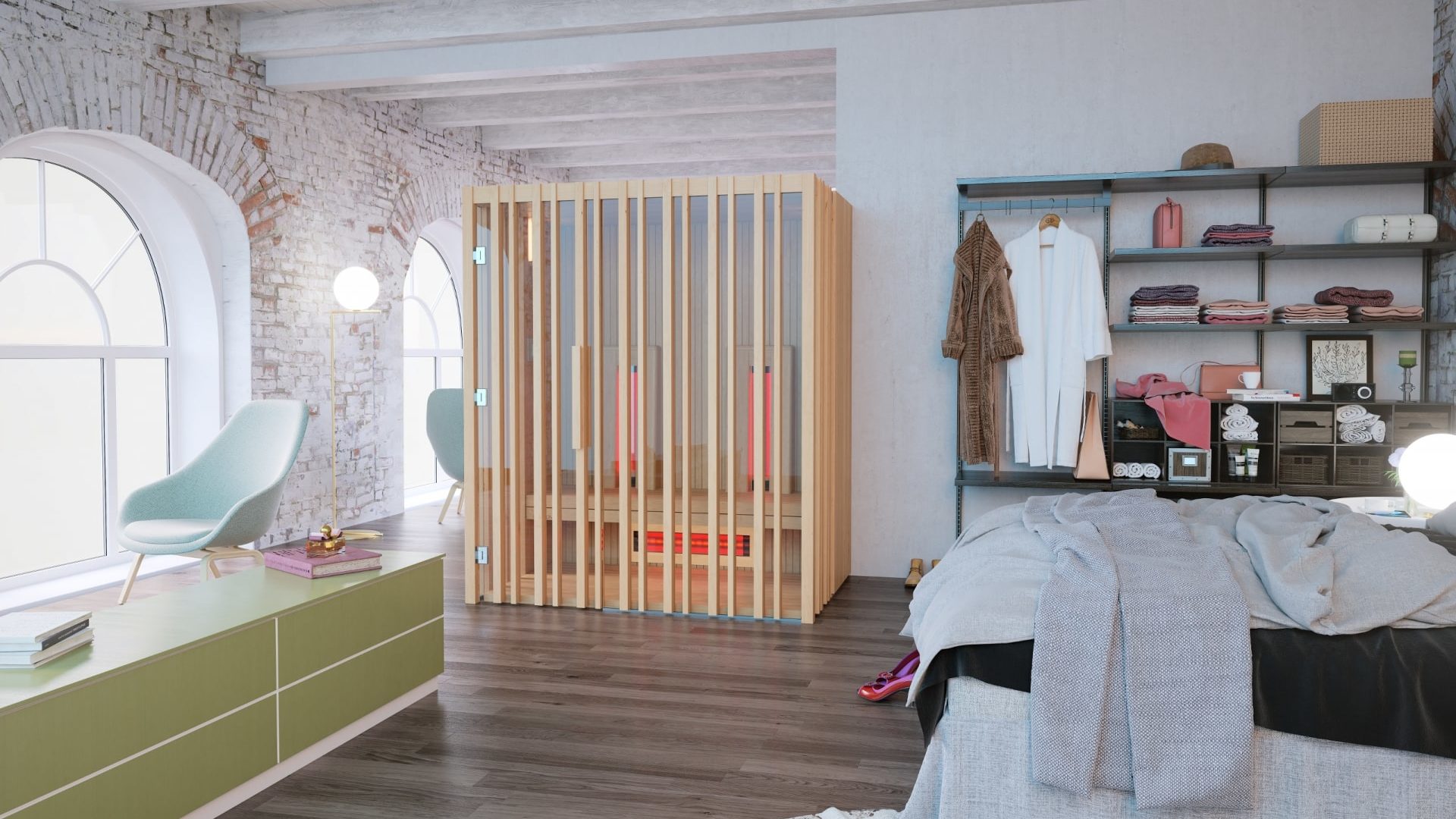 irradia sauna infrarouge auroom luxembourg