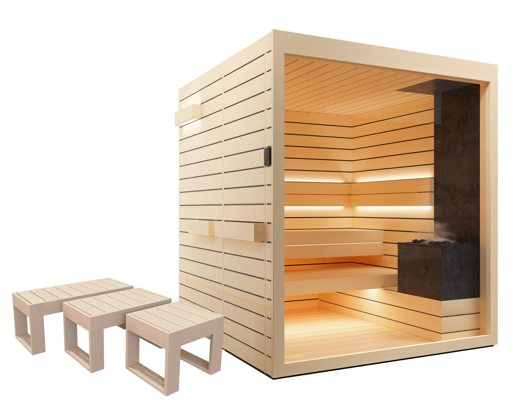 sauna lumina luxembourg auroom