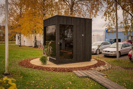 Sauna extérieur Misty Kirmari luxembourg revexterieur