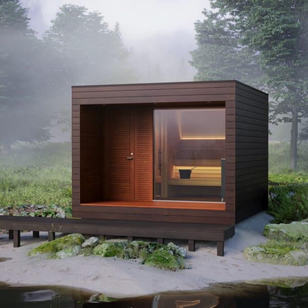 Auroom Natura Sauna extérieur Luxembourg revexterieur