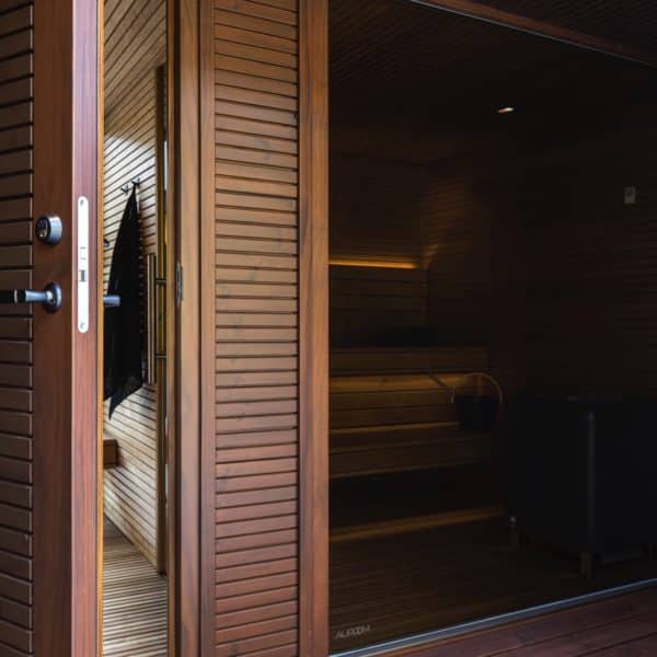 Auroom Natura Sauna extérieur Luxembourg revexterieur