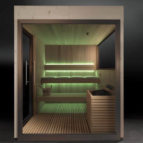 Sauna One Outdoor sauna design extérieur luxembourg revexterieur