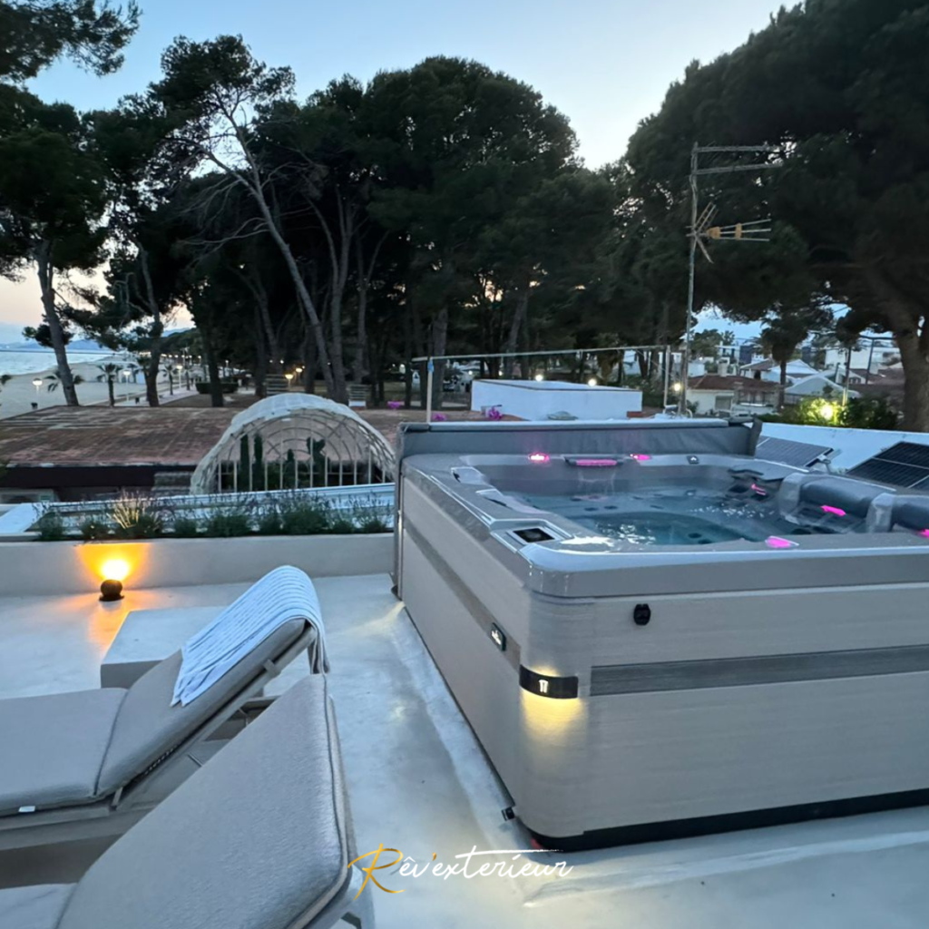 A7D select spa 5 places avec 2 allongées Villeroy & Boch