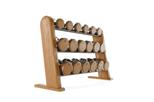 DumbBells Rack d'haltères design en bois