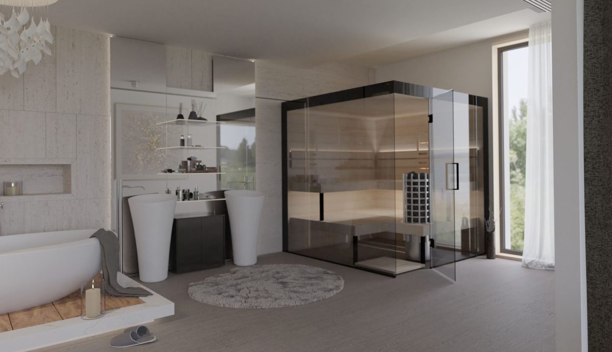 Saalbach sauna intérieur