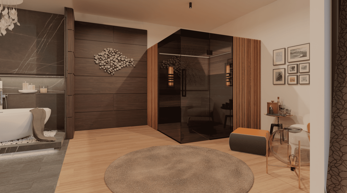 Velden sauna intérieur