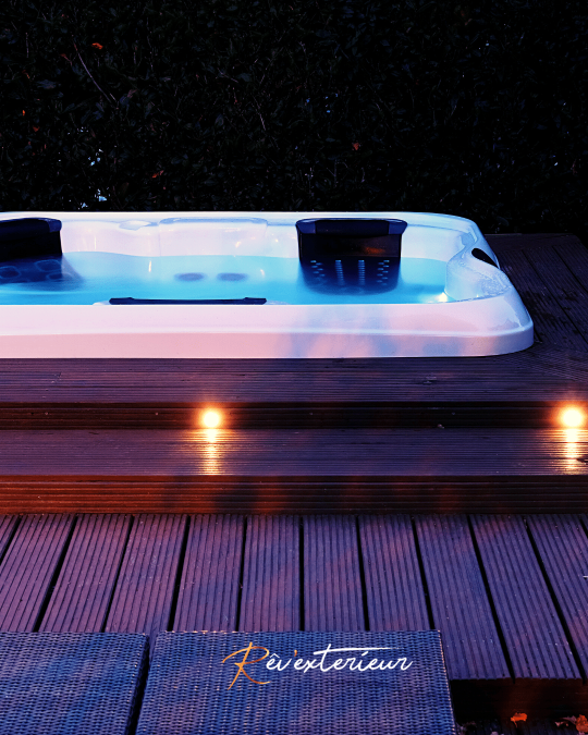 spa R6L villeroy & Boch spa encastré luxembourg revexterieur