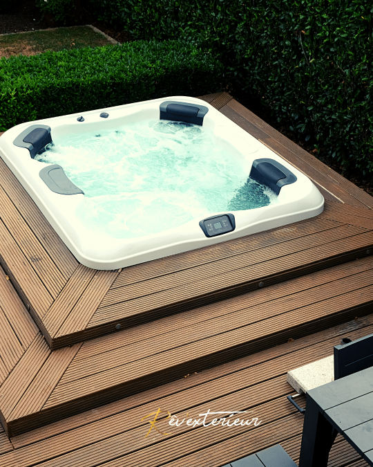 spa R6L villeroy & Boch spa encastré luxembourg revexterieur