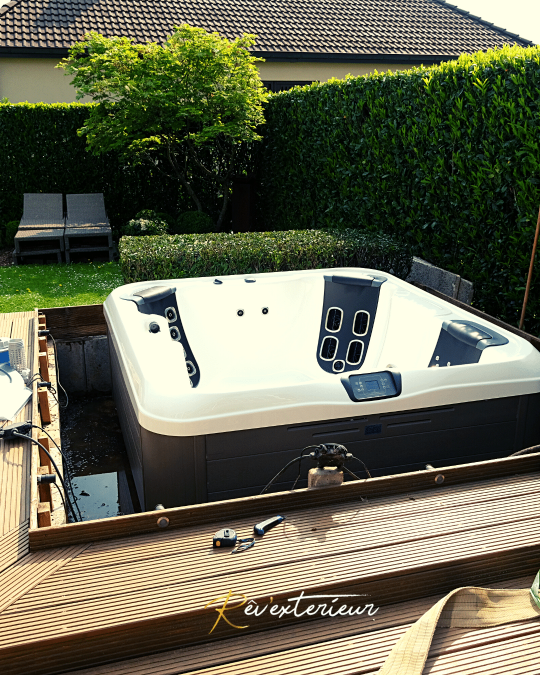 spa R6L villeroy & Boch spa encastré luxembourg revexterieur
