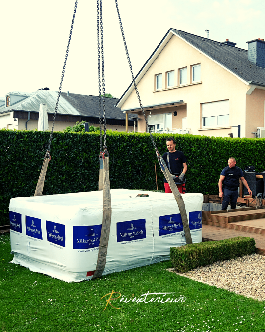 spa R6L villeroy & Boch spa encastré luxembourg revexterieur