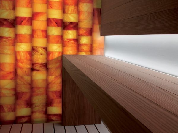 sauna au sel